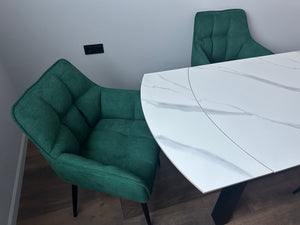 Pachet masa extensibila Extensia + 4 scaune Pavia Lussoline