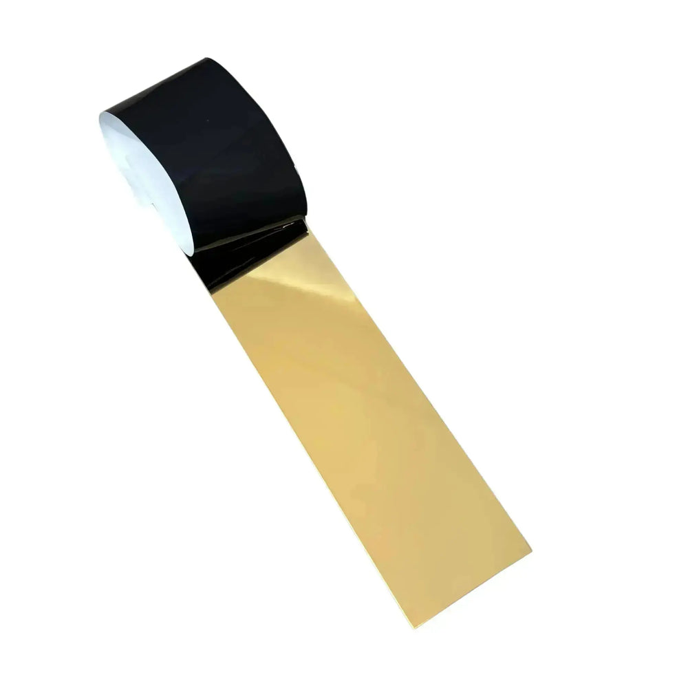 Profil platbanda inox auriu lucios 40 x 0.6 x 2700 mm lussoline