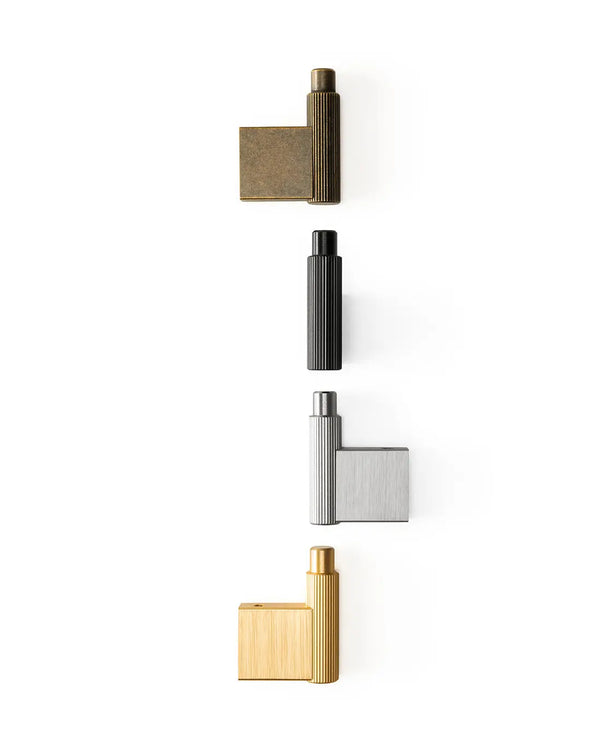 Agățătoare cuier Viefe Arpa, negru mat, 55 × 14 × 41 mm