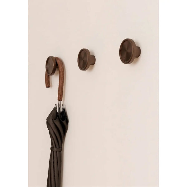 Agățătoare cuier Viefe Boto, bronz periat, 80 × 45 mm - imagine 2