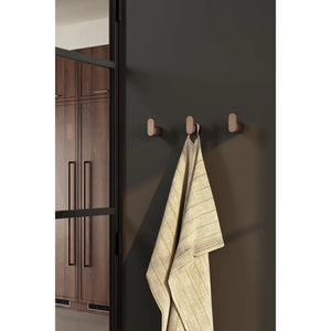 Agățătoare cuier Viefe Brooklyn, bronz periat, 15 × 35 mm - imagine 3