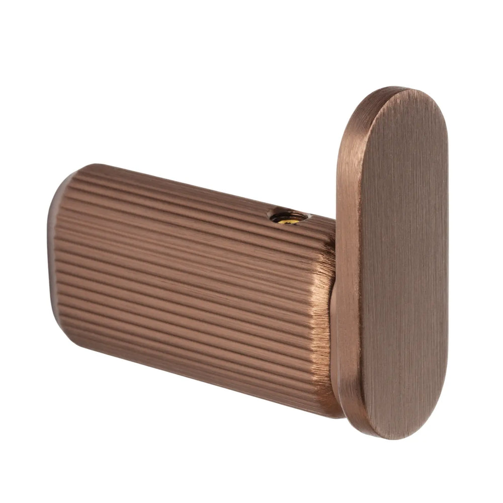 Agățătoare cuier Viefe Brooklyn, bronz periat, 15 × 35 mm