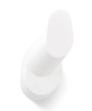 Agățătoare cuier Viefe Crestt, alb mat, 53 × 109 × 39 mm
