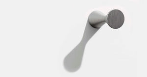 Agățătoare cuier Viefe Diabolo, gri periat, 21,1 × 50 mm - imagine 4