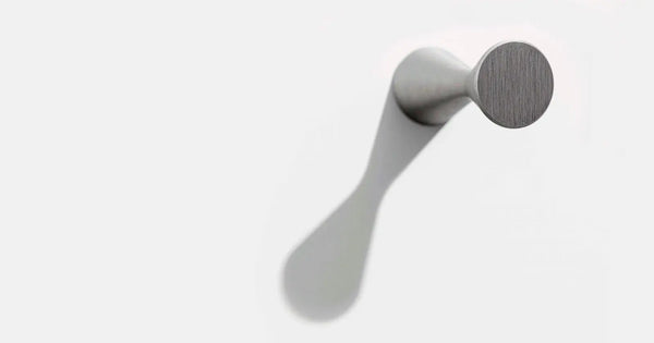 Agățătoare cuier Viefe Diabolo, gri periat, 21,1 × 50 mm - imagine 4
