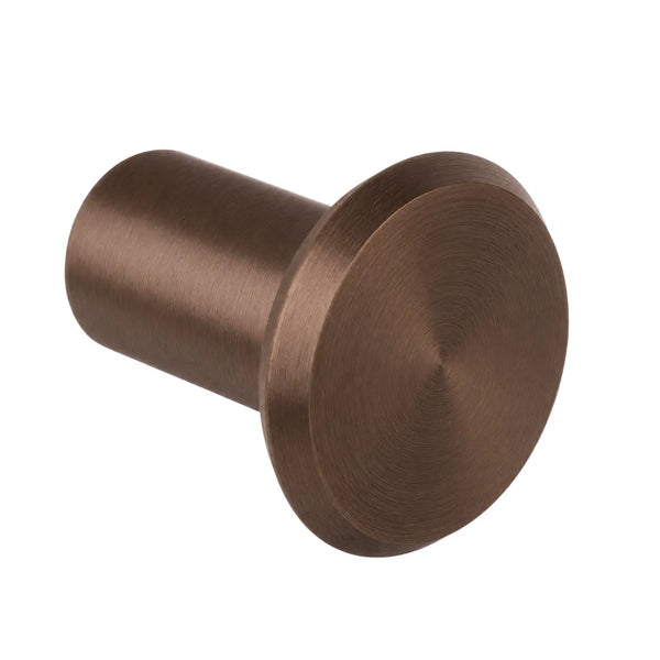 Agățătoare cuier Viefe Fase, bronz periat, 33 × 38 mm