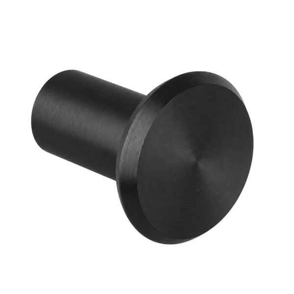 Agățătoare cuier Viefe Fase, negru periat, 33 × 38 mm