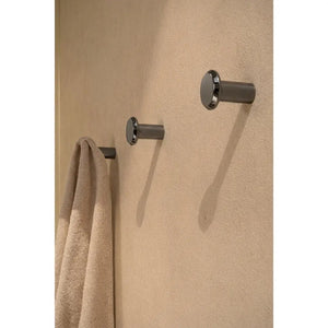 Agățătoare cuier Viefe Fase, negru titan lustruit, 33 × 38 mm - imagine 2