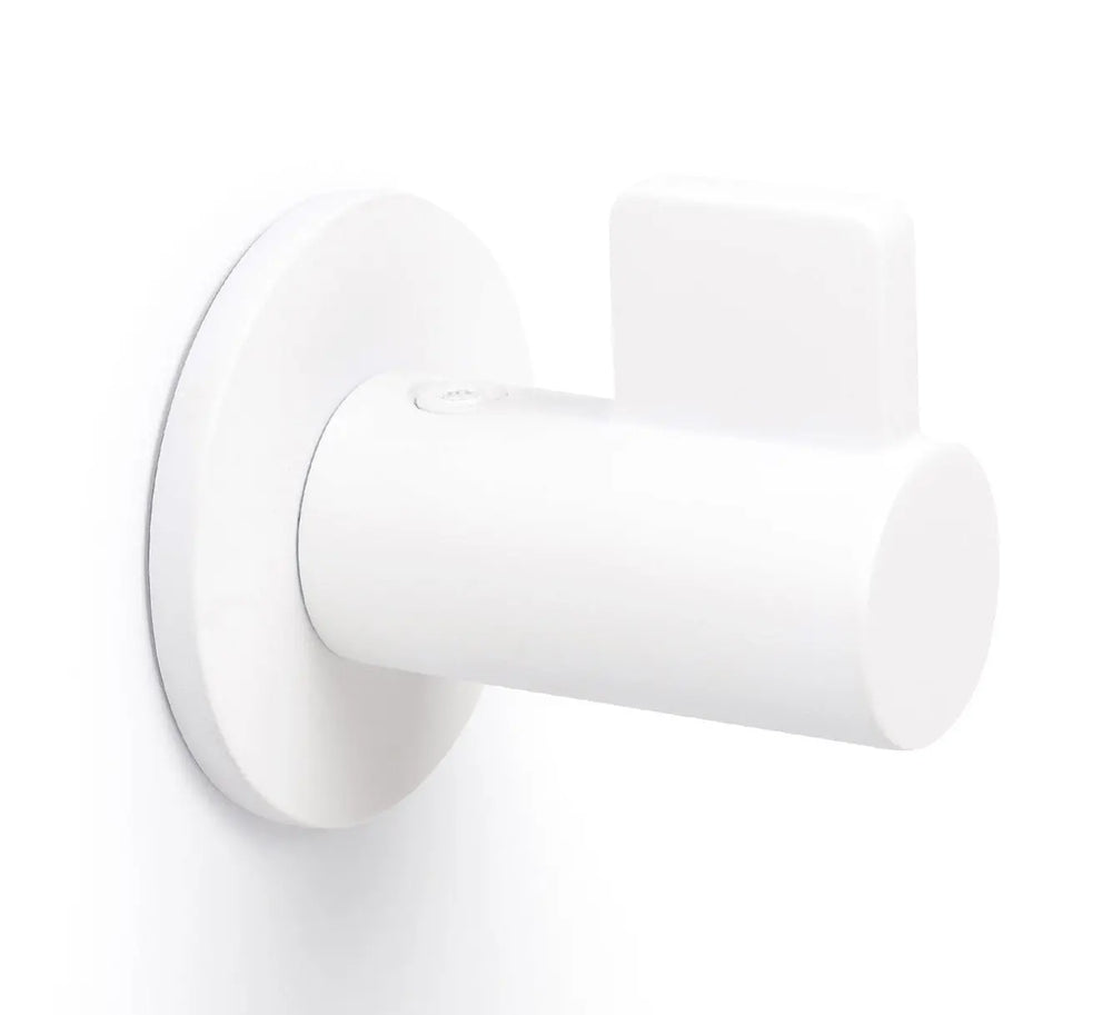 Agățătoare cuier Viefe Fin, alb mat, 50 × 54 × 52 mm