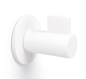 Agățătoare cuier Viefe Fin, alb mat, 50 × 54 × 52 mm