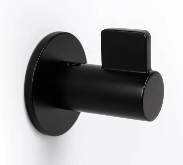 Agățătoare cuier Viefe Fin, negru mat, 50 × 54 × 52 mm