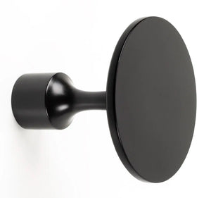 Agățătoare cuier Viefe Floid, negru mat, Ø 60 mm