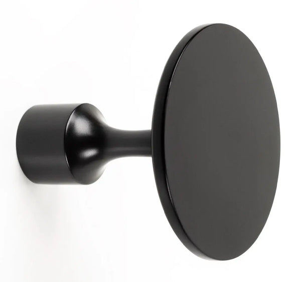 Agățătoare cuier Viefe Floid, negru mat, Ø 60 mm