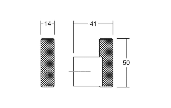 Agățătoare cuier Viefe Graf, oțel inoxidabil, 14 × 41 × 50 mm - imagine 3