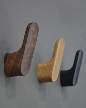 Agățătoare cuier Viefe Luv Wood, stejar, 82,2 × 28 × 49,7 mm - imagine 4