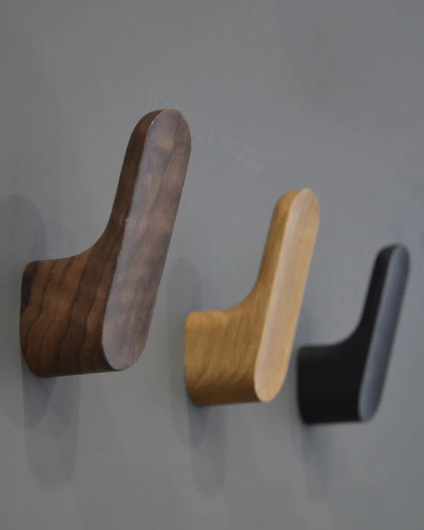 Agățătoare cuier Viefe Luv Wood, stejar, 82,2 × 28 × 49,7 mm - imagine 4