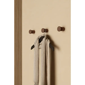 Agățătoare cuier Viefe Piece, nuc și plută, 48 × 64 mm - imagine 3