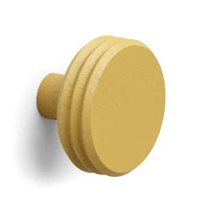 Agățătoare cuier Viefe Pulse Color, galben muștar, 92 × 62 mm