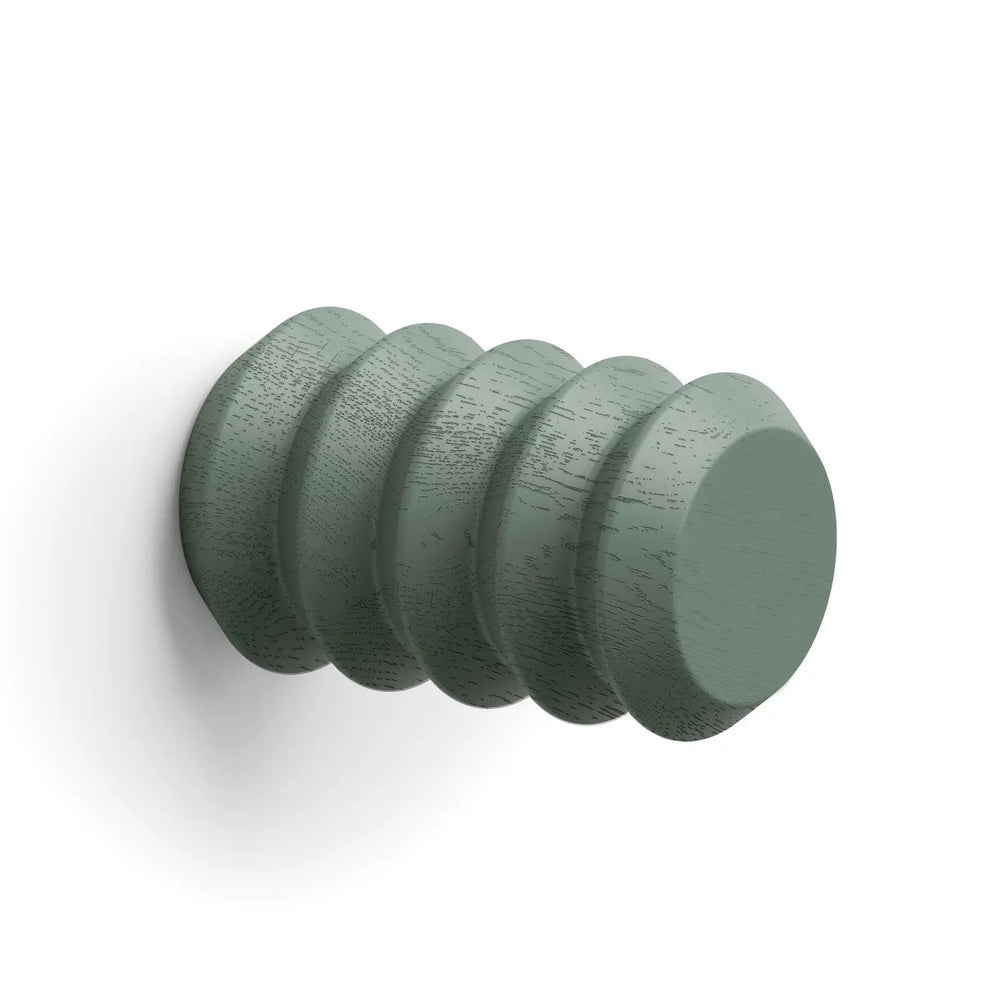 Agățătoare cuier Viefe Pulse Color, verde matcha, 28 × 45 mm
