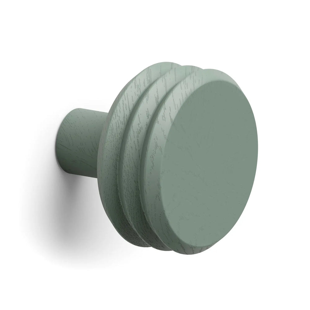 Agățătoare cuier Viefe Pulse Color, verde matcha, 65 × 57 mm