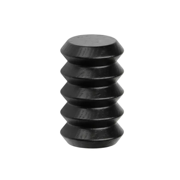Agățătoare cuier Viefe Pulse, negru mat lacuit, 28 × 45 mm - imagine 4