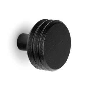Agățătoare cuier Viefe Pulse, negru mat lacuit, 65 × 57 mm