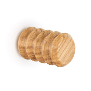 Agățătoare cuier Viefe Pulse, stejar, 28 × 45 mm