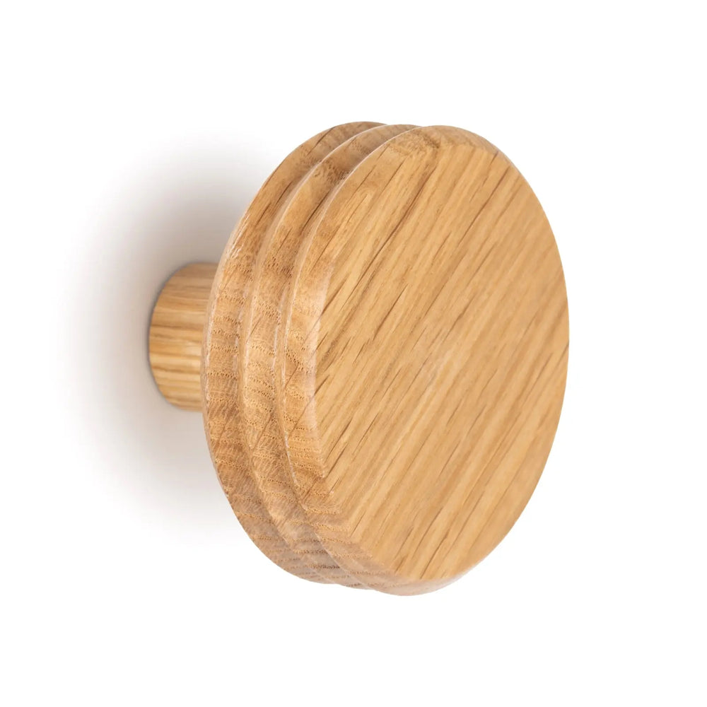Agățătoare cuier Viefe Pulse, stejar, 90 × 62 mm