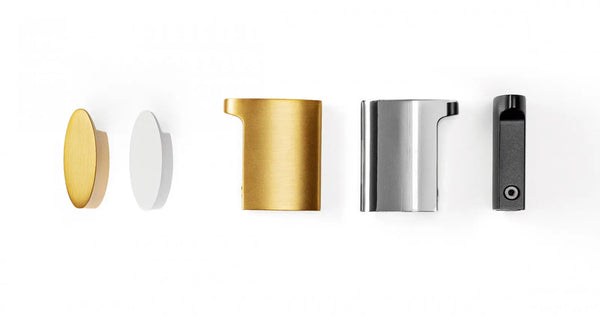 Agățătoare cuier Viefe Takk, alb mat, 16 × 50 × 57 mm - imagine 2