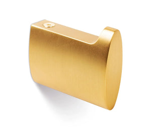 Agățătoare cuier Viefe Takk, auriu periat, 16 × 50 × 57 mm