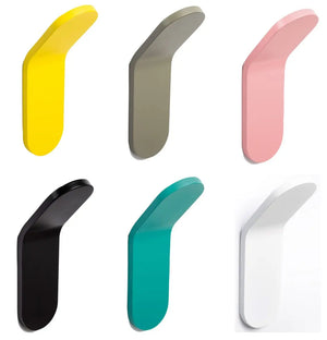 Agățătoare cuier Viefe Tik, alb mat, 40 × 125 × 47 mm - imagine 4