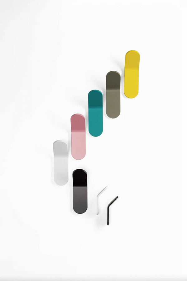 Agățătoare cuier Viefe Tik, negru mat, 25 × 80 × 30 mm - imagine 2