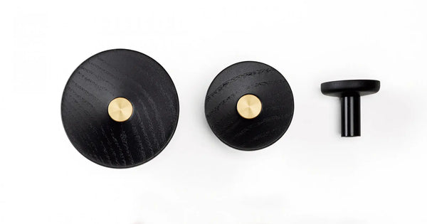 Agățătoare cuier Viefe Zoot, negru mat, Ø 120 mm - imagine 2