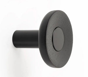 Agățătoare cuier Viefe Zoot, negru mat, Ø 60 mm