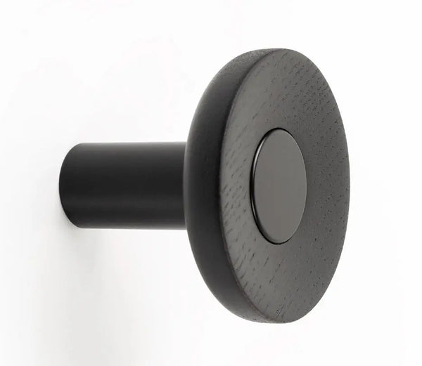 Agățătoare cuier Viefe Zoot, negru mat, Ø 60 mm
