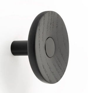 Agățătoare cuier Viefe Zoot, negru mat, Ø 90 mm