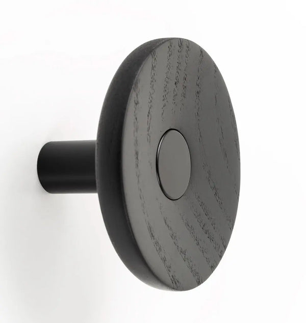 Agățătoare cuier Viefe Zoot, negru mat, Ø 90 mm