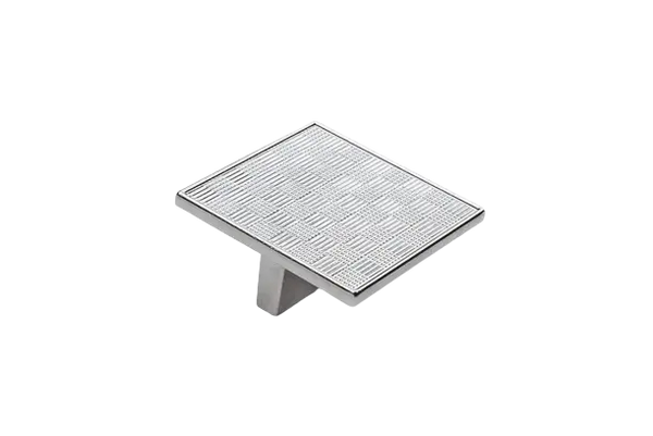 Buton de mobilier din zinc Mine, 32x55x55, cromat - lussoline