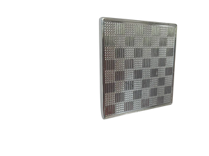 Buton de mobilier din zinc Mine, 32x55x55, cromat - lussoline