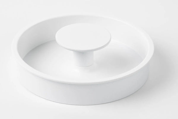 Buton îngropat Viefe Dipo, alb mat, Ø 74 mm - imagine 3