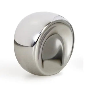 Buton mobilier Viefe Ball, crom lucios, Ø 23,3 mm
