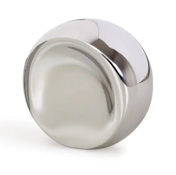 Buton mobilier Viefe Ball, crom lucios, Ø 29,5 mm