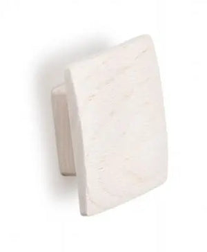 Buton mobilier Viefe Balto, alb periat, 60 mm