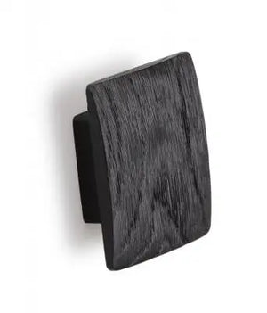 Buton mobilier Viefe Balto, negru periat, 60 mm