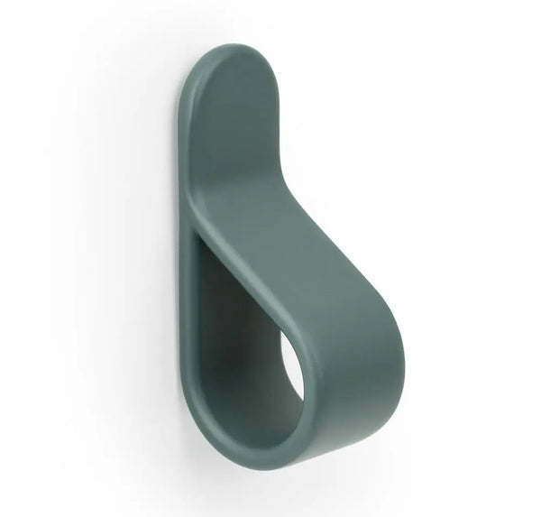 Buton mobilier Viefe Belt, verde forest, 63,5 × 22 mm - imagine 6