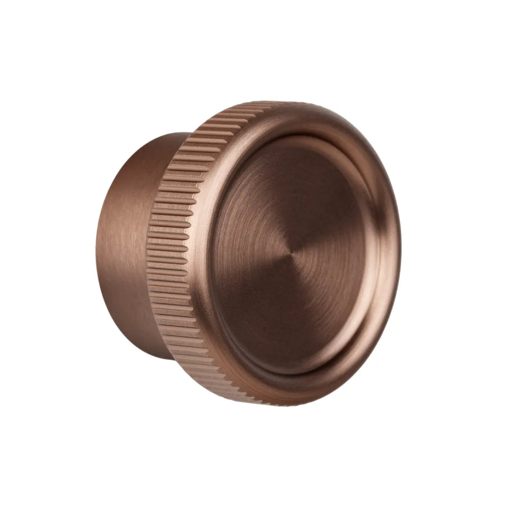 Buton mobilier Viefe Boto, bronz periat, Ø 45 mm