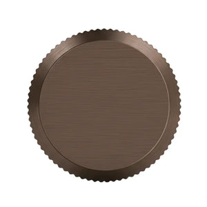 Buton mobilier Viefe Brooklyn Big, bronz periat, Ø 40 mm