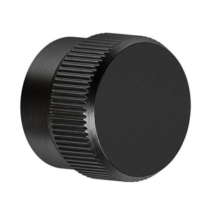 Buton mobilier Viefe Brooklyn Big, negru periat, Ø 40 mm - imagine 3