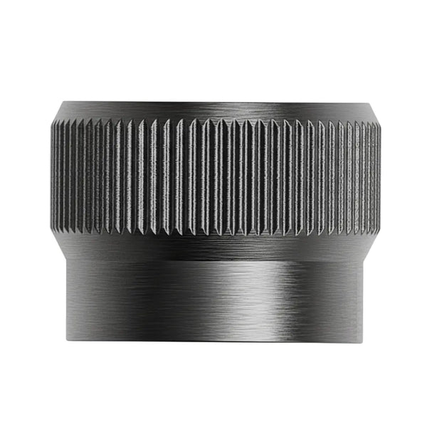 Buton mobilier Viefe Brooklyn Big, negru titan, Ø 40 mm - imagine 2