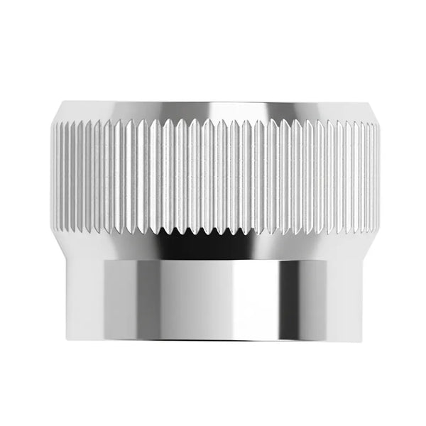 Buton mobilier Viefe Brooklyn Big, nichel lucios, Ø 40 mm - imagine 2